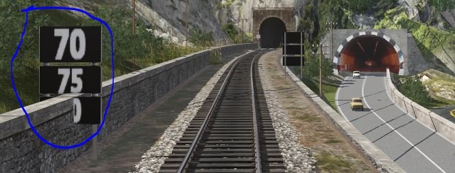 TRS19 Sebino Lake speed limit in  wall.JPG